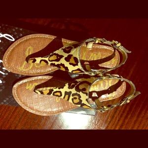 Sam Edelman Gigi Leopard Print Sandal